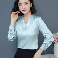 978 likes · 36 talking about this. Korean Fashion Silk Blouses For Women Elegant Woman Satin Shirts Women Long Sleeve Blouse Shirt Plus Size Woman V Neck Blouses Buy At The Price Of 12 68 In Aliexpress Com Imall Com