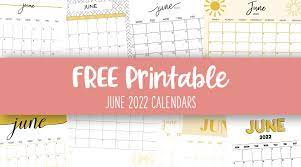 june 2022 calendars 25 free printables printabulls