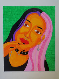 Mixed Acrylic Painting Appreciation and Feedback