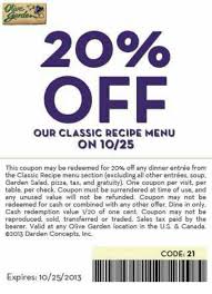Today, there is a total of 9 olive garden coupons and discount deals. 20 Off Coupon For Olive Garden Only Good For Today National Pasta Day 10 25 Dfw S Price Matching Diva