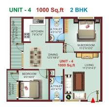 Slanting roof indian home elevation design. 47 2 Bhk House Plan In 1000 Sq Ft
