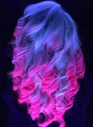 Electric Glow In The Dark Purple Pink Ombre Dyed Hair Color Vpfashion Best Hair Dye Hair Dye Colors Pink Ombre Hair