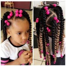 Black Kids Hairstyles With Braids Beads And Accessories Kids Hairstyles Girls Black Kids Hairstyles Kids Crochet Hairstyles