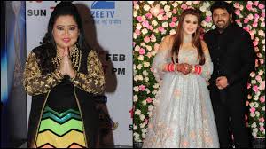 Kapil sharma and ginni chatrath picture courtesy: Even During Pregnancy Ginni Stands For Hours And Takes Care Of Everyone Bharti Singh Praises Kapil Sharma S Wife