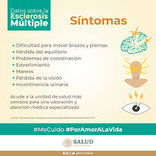Los síntomas más frecuentes de la esclerosis múltiple son: Secretaria De Salud Datos Sobre La Esclerosismultiple Conoce Los Sintomas Conoce Mas En Http Bit Ly 3hhhgqn Mecuido Poramoralavida Facebook