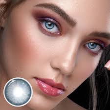 MYEYEBB Barbie Taylor Blue Prescription Colored Contact Lenses