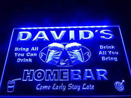 Dz001 Home Bar Beer Family Name Led Neon Light Sign Led Light Sign Bar Beer Neon Bar Signs Neon Bar Lights Custom Home Bars