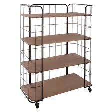 Vous allez adorer étagère de rangement multimédia en métal sur wayfair.ca. Etagere Rangement Metal Noir Roulettes Etageres Pier Import