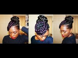Kids braids hairstyles for girls. Putting My Thought Into Action Braided Bun N Swirls Youtube