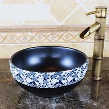 Browse relevant sites & find undermount sinks. Mini Ceramic Round Hand Painted Basin Washbasin Small Bathroom Balcony Art Basin 30cm Diameter Bathroom Sinks Bowl In 2021 Bathroom Sinks Bowl Wash Basin Basin