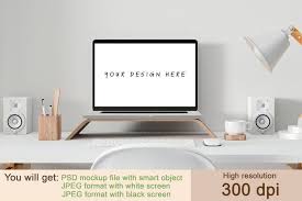 Computer Mockup Computer Laptop Mockup 775389 Products Design Bundles In 2020 Computer Mockup Macbook Mockup Mockup