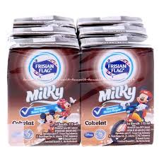 Susu kotak siap minum frisian flag milky uht kotak diproduksi dari susu segar dengan kandungan zat gizi makro (protein, karbohidrat dan lemak) dan tinggi akan kalsium, vitamin a, b1, b2, b6 dan d3. Jual Frisian Flag Milky Coklat Uht Kid Susu Bendera Anak Rasa Cokelat Isi 6 Di Lapak Dzworld Bukalapak