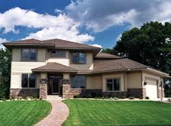 It is perhaps one of the simplest styles of roofing and is often combined with gables or other features. Prairie Style Home Plans Frank Lloyd Wright Inspired House Plans