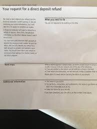 The big difference between tax deductions vs. Direct Deposit Mail From Irs Form Cp53c Your Request For Direct Deposit Refund Says Financial Institution Couldn T Process It April 12 2022 Notice Date Anyone Else Had This Form What Does It
