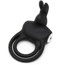 HAPPY RABBIT STIMULATING USB RECHARGEABLE COCK RING BLACK - Romantic Depot  | Adult Sex Toy Superstore