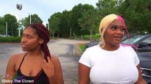 Free Hunniraezzz and Brattty Bae Gets Drilled By Gibby The Clown at a Car  Lot Porn Video HD