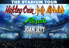 mötley crüe def leppard poison and joan jett at