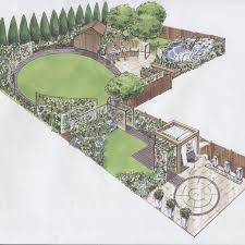 Here we bring you ten exclusive ideas for your garden. A Garden Can Always Be Divided Into Two Halves Gardendesign Earthdesigns Londongarden Circlegarden Landscape Design Plans Garden Design Plans Garden Design Layout