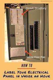 Additionally, the type of material used for the label should be suitable for the environment, as noted in 2017 labels for panel/circuit information are not limited to receptacles. How To Quickly Label A Home S Electrical Panel Directory Everyday Old House