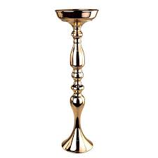 We sell some of the best wholesale candle holders one could hope to find. Tall Candle Holder Stand Metal Centerpiece Gold 21 Inch Walmart Com Walmart Com