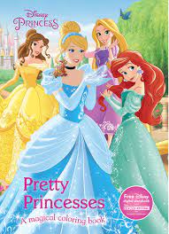 There are many kinds princess cartoon collection pictures for coloring activity. Pretty Princesses Coloring Book Disney Princess Color Fun Parragon Books Ltd 9781474821131 Amazon Com Books