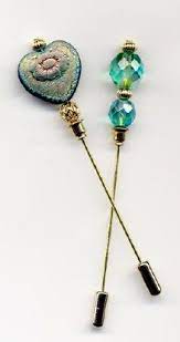 Crystal Beaded Teapot Hat Pins Hatpins Hijab Pins Lapel Pins Hat Pins Hijab Pins Antique Hats