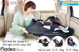 Ghế Ngồi O To Aprica Fladea Grow Dx Cho Trẻ Sơ Sinh đến 4 Tuổi O To Ngoi Ghế