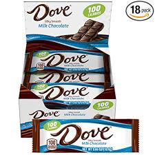 Explore our variety of chocolate truffle candy featuring exotic truffles, dark chocolate truffles, milk chocolate truffles & more. Amazon Com Dove 100 Calories Milk Chocolate Candy Bar 0 65 Ounce Bar 18 Count Box Grocery Gourmet Food