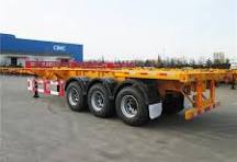 CIMC 3 Axle 40ft Skeleton Trailer