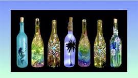 Light Up Wine Bottle Painting at Le Petit Atelier