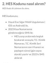 Türkiye cumhuriyeti vatandaşı olmayanlar için de hes kodu alma yolu açıldı. Hes Kodu Nasil Alinir Hayat Eve Sigar Kodu Alma Sms