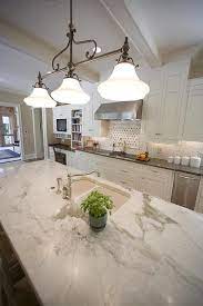 Maybe you would like to learn more about one of these? Luxury Kitchen With Calacatta Gold Marble Kuche Nashville Von Prestige Marble And Granite Houzz