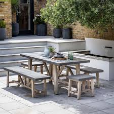 For a fee we also offer delivery services. Garden Trading Chilson Table Bench And Stool Dining Set For Indoor Or Outdoor Use Garden Trading Cuckooland