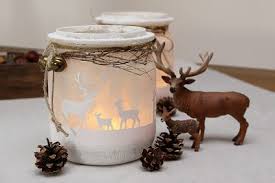 Winter Weckglas Ute S Scrapblog Deko Weihnachten Weihnachtskerzen Basteln Weihnachten