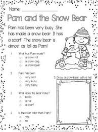 Winter Freebie Reading Comprehension Passages Reading Comprehension Reading Classroom