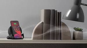 It is suitable for the home, kitchen and office surroundings. Wireless Charging Stand Bluetooth Speaker Belkin