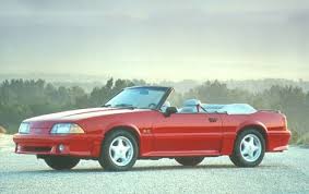 Image result for Bright Red 1992 Mustang