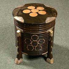 Japanese Black Lacquer Hat Box Black Lacquer Lacquer Hat Box