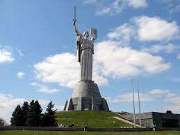 Monument Skulptura Rodina Mat Kiev Foto Opisanie Karta