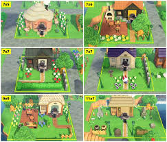 Examples Of Villager S Yards With Plot Sizes Small To Large Animalcrossing Animal Crossing Animal Crossing Villagers Animal Crossing Qr
