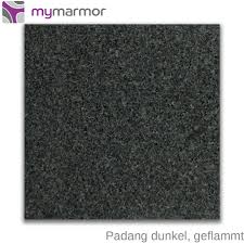 Wir produzieren für sie außentreppen aus padang dunkel, einem granit ähnlichem naturstein aus china in vielen unterschiedlichen formen. Padang Dunkel Granitplatte Auf Mass Mymarmor