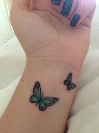 Blue Twin Wrist Tattoo Nakketatoveringer Tatovering Liten Tribal Tattoo