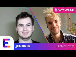 • kulisy pracy w press centre • eurowizyjne social media: Eurowizja 2021 Jendrik Niemcy Nie Porownuje Sie Do Nikogo Wywiad Youtube