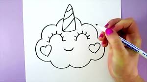 Comment dessiner spiderman chien kawaii étape par comment dessiner gâteau kawaii étape par étape these pictures of this page are about. Comment Dessiner Un Nuage Licorne Kawaii Dessin Kawaii Facile Etape Par Etape