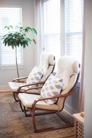 10 Times The Ikea Poang Chair Looked Definitively Chic Ikea Poang Chair Ikea Living Room Swivel Chair Living Room