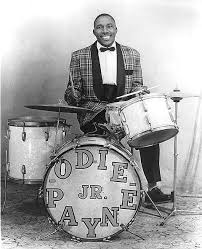 Odie Payne (1926-1989) Chicago blues drummer. Over his long career he  worked with a range of musicians, including Sonny Boy Williamson II, Muddy  Waters, Jimmy Rogers, Eddie Taylor, Little Johnny Jones, Tampa
