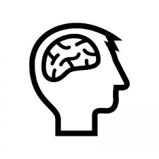 頭と脳の白黒シルエット02 無料のai png白黒シルエットイラスト シルエット イラスト 医療アイコン 白黒