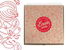 Eno S Pizza Box Design Pizza Box Design Pizza Boxes Box Design