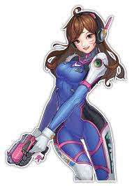 Pin On Overwatch D Va Stickers
