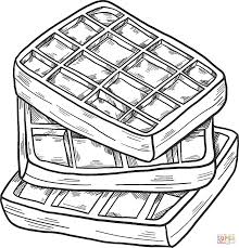 More than 600 free online coloring pages for kids: Waffle Coloring Pages Coloring Home